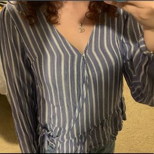 WRAP AROUND BLOUSE